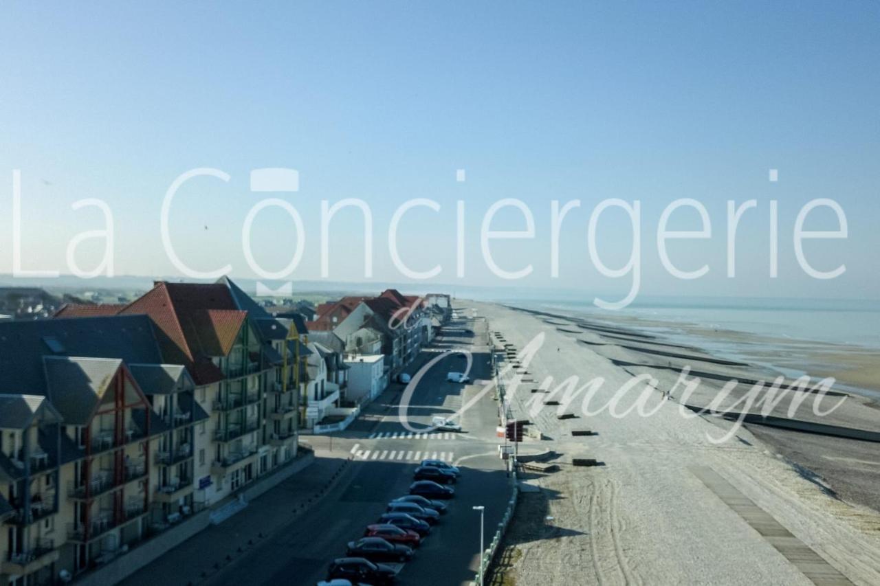 Bel appartement proche de la mer avec balcon Cayeux-sur-Mer Esterno foto